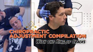 Chiropractic adjustment *COMPILATION* These cracks are mind blowing 