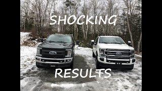 SHOCKING RESULTS!! 2020 FORD SUPERDUTY 10 SPEED vs 2019 FORD SUPERDUTY MPG TEST