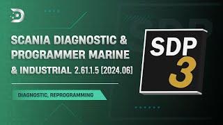 SCANIA DIAGNOSTIC & PROGRAMMER MARINE & INDUSTRIAL 2.61.1.5 [2024.06] | SUPPORT  ‍