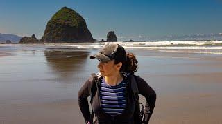 VanVentures visits Haystack Rock and Sequoia National Park.