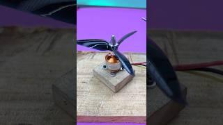 3wings Propeller Connect & Speed Test On Drone Motor #shorts #dronemotor