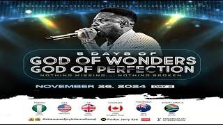 5 DAYS OF 'GOD OF WONDERS; GOD OF PERFECTIONS' [DAY 2] || NSPPD || 26TH NOVEMBER 2024