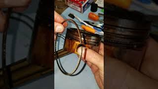 2009 Pontiac Vibe 2AZFE piston ring removal, replace