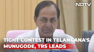 KCR's Party Takes Early Lead In Key Telangana Election