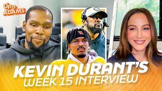 Kevin Durant on Commanders in Playoffs, All-NFL Dream Dinner Guests, Mike Tomlin Coach of the Year?