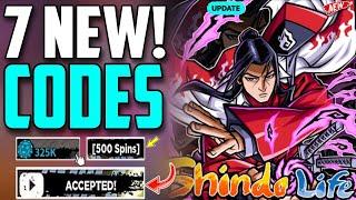 UPDATE️*NEW* SHINDO LIFE CODES JULY 2024 - ROBLOX SHINDO LIFE CODES | CODIGOS DE SHINDO LIFE