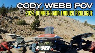 Cody Webb POV, Presented by Seat Concepts | 2024 Donner Hard Enduro Prologue Win