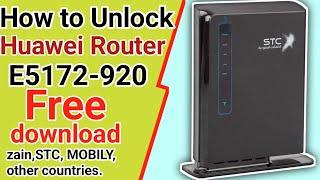 How to Unlock Huawei STC lte cpe E5172s-920 Router.Huawei STC E5172s-927 Router firmware update free