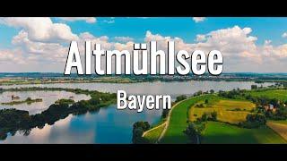 13 km mit E-Scooter um den Altmühlsee in Bayern  4K