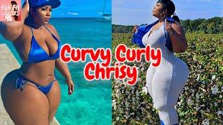 Curvy Curly Chris  | Plus Sized Instagram Influencer | Bio+Info