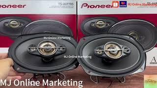 Pioneer TS-A6978S 6x9 4Way Coaxial Speaker Sound Test * Bass Boosted + Sound Clarity Test *