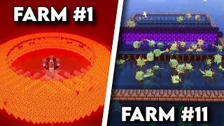 I Built 15 Automatic Farms in my MINECRAFT FOREVER WORLD (Forever World 2)