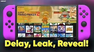 New Nintendo Switch News!! Delay, Leak, Reveal