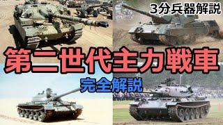 3-minute weapon commentary list of second-generation main battle tanks