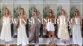 CHIC SUMMER OUTFIT IDEAS | SUMMER HAUL | ARKET, & OTHER STORIES & MORE