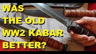 ORIGINAL WW2 KA-BAR BETTER THAN THE NEW KNIVES WHAT ABOUT ONTARIO US MILITARY ISSUE