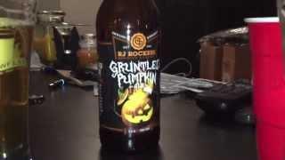 RJ Rockers Gruntled Pumpkin Imperial Ale Review