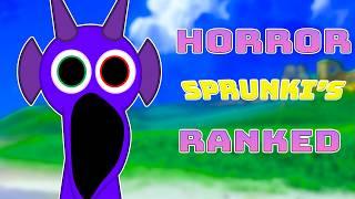 All SPUNKI'S Ranked From Most Scary To Least Scary (Incredibox Sprunki)