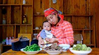 Meal Alone and Missing My Husband of 5 Years - Life of a Single Mother _ Phuong family life