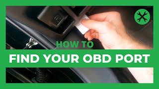 How To Find Your OBD Port