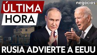 ÚLTIMA HORA | Rusia advierte a EEUU por los ataques masivos de Ucrania: "Tendrá consecuencias"