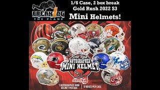 Ebay Gold Rush Mini Helmets 2 box break!