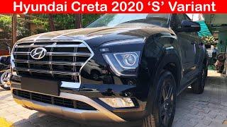 2020 Creta S Variant Detailed Walkaround Review l Hindi 