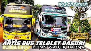 BUS TELOLET BASURI || ARTIS BUS BUMBLEBEE X WINSPECTOR JADI INGAT BASURI BUS TUNGGAL JAYA MOONEYES