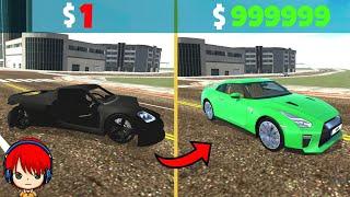 $1 Car to $1,000,000 Car in Indian Bike Driving 3D