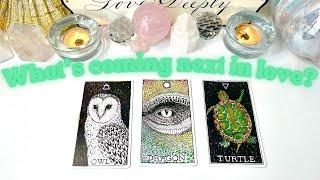 WHAT'S COMING NEXT IN LOVE FOR YOU?  PICK A CARD LOVE TAROT READING