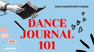How to start a Dance Journal | Journaling for Beginners