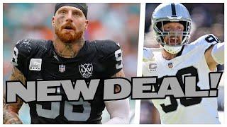 #Raiders | BREAKING NEWS  Maxx Crosby Signs MASSIVE New Deal  |