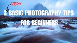 3 Basic Landscape Photography Tips. Buachaille Etive Mor, Glencoe