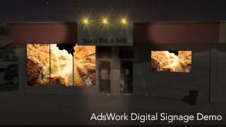 AdsWork Digital Signage Demo