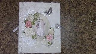 MINI ALBUM TUTORIAL PART 1  CLASSIC WEDDING ALBUM   SHELLIE GEIGLE JS HOBBIES AND CRAFTS