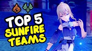 TOP 5 BEST JEAN SUNFIRE TEAMS | Genshin Impact