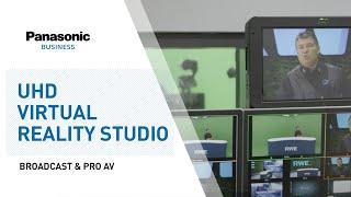 Creating a UHD Virtual Reality Studio End-to-End Workflow (RWE Campus)| Panasonic Broadcast & Pro AV