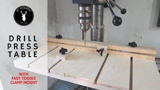 Build a Drill press Table