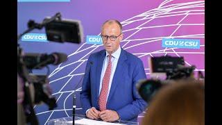 26. September 2023 | Live-Statement mit Friedrich Merz & Alexander Dobrindt