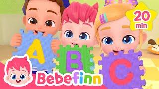 Bebefinn ABC Song + more nursery rhymes | Alphabet Songs for Kids | Compilation