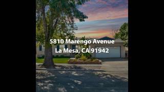 5810 Marengo Avenue La Mesa CA 91942 | 4 Bedroom Home For Sale