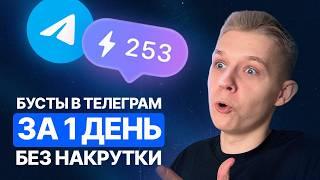 Как ПОВЫСИТЬ УРОВЕНЬ Телеграм БЕЗ НАКРУТОК? [ Продвижение Telegram канала 2024 ]