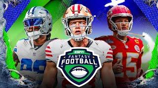 2024 ESPN Fantasy Football Draft | Fantasy Football Marathon Simulcast 