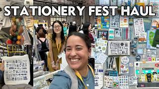 HUGE NYC Stationery Fest Haul 2024 | Unboxing