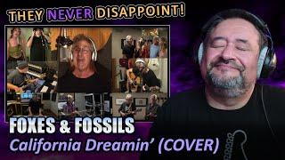 Foxes & Fossils: California Dreamin' (Cover) | REACTION by an old musician