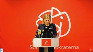 Sweden "should join NATO" to protect its security says PM Magdalena Andersson | AFP