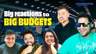 Beast Reaction For Mr. Beast ft. Samay Raina, Vishal Dayama, Aishwarya Mohanraj & Kaustubh Agarwal