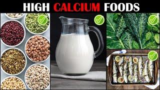 High Calcium Foods |Best Foods Sources Of Calcium |Foods Rich In Calcium