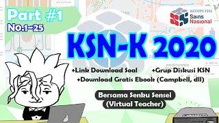 Pembahasan Soal KSN-K Biologi SMA 2020 Nomor 1 sampai 25 [Lvl#4-5] (Bersama Senku Sensei V-Teacher)