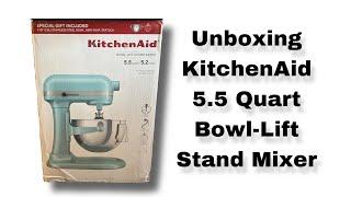 Unboxing and Testing KitchenAid 5.5 Quart Bowl-Lift Stand Mixer